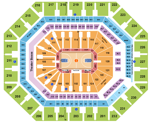 Footprint Center Phoenix Suns Seating Chart